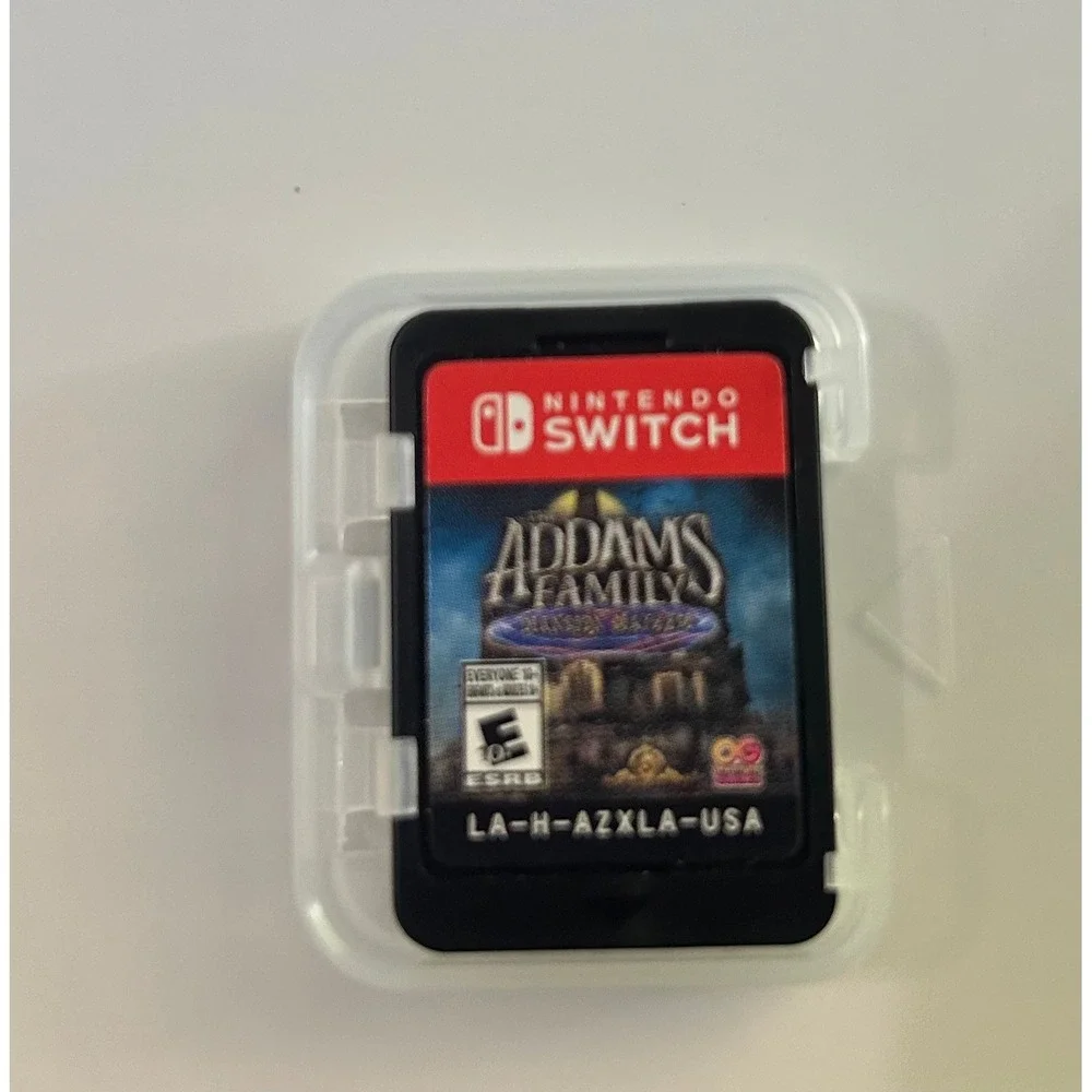 Nintendo The Addams Family Mansion‎ Mayhem Switch Video Game w/ Box UNTESTED